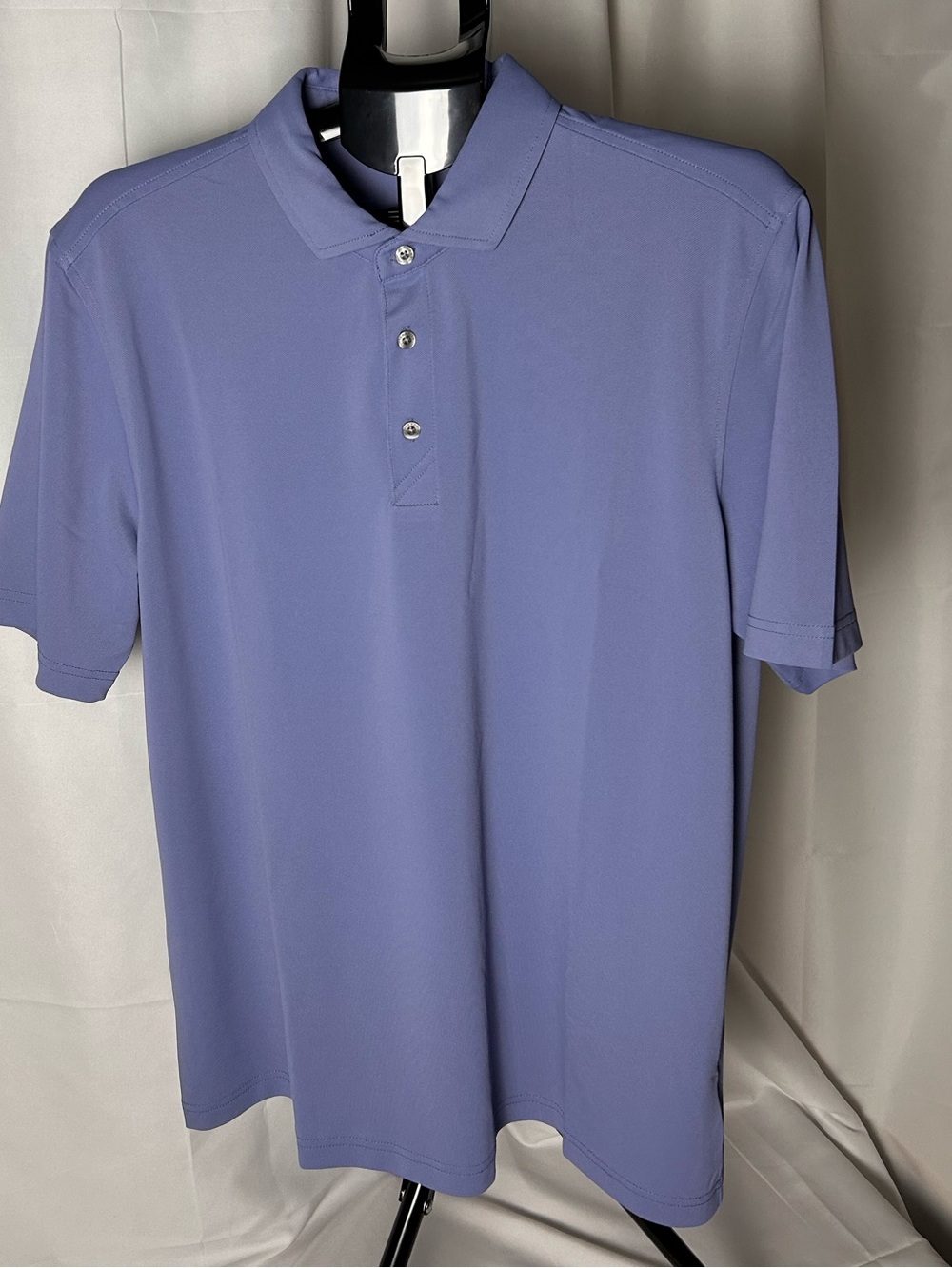Cutter & Buck Men's Short Sleeve Polo in Periwinkle Blue